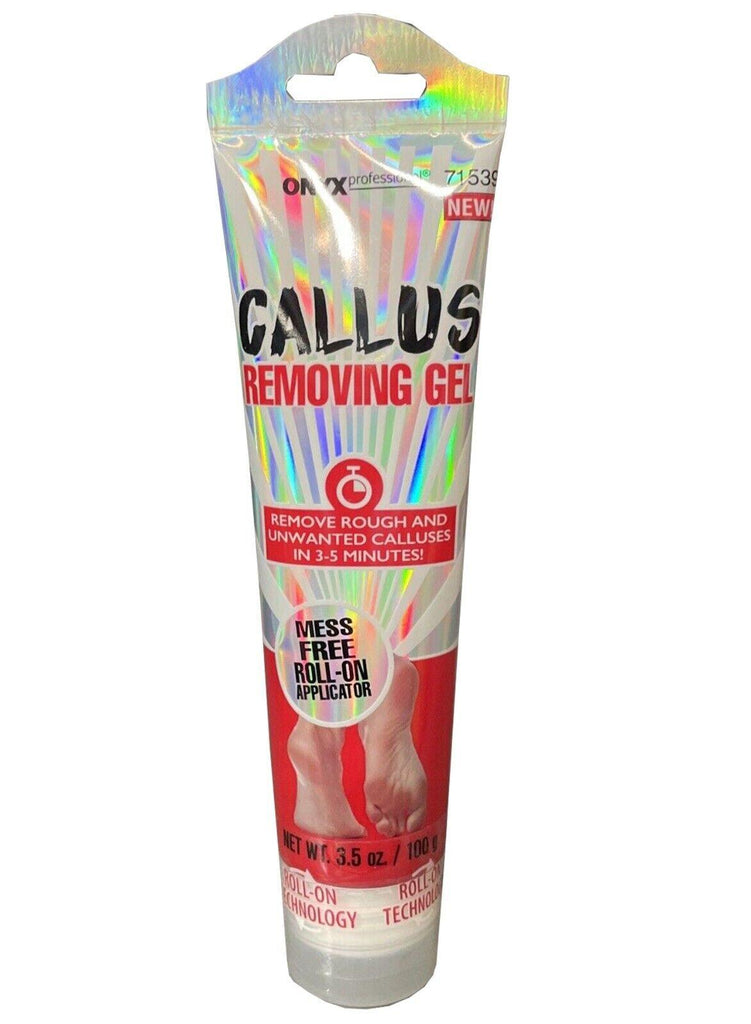 Onyx Professional CALLUS REMOVING GEL Mess Free ROLL-ON APPLICATOR Foot Care