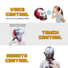 Farontor Iron Man Helmet Electronic Mark 5 Helmet Wearable Iron-Man Mask with Sounds & LED Eyes 1:1 Model