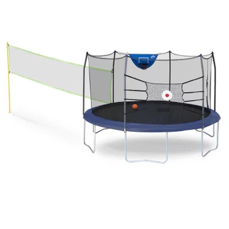 Skywalker 15' round Sports Arena Trampoline and Enclosure