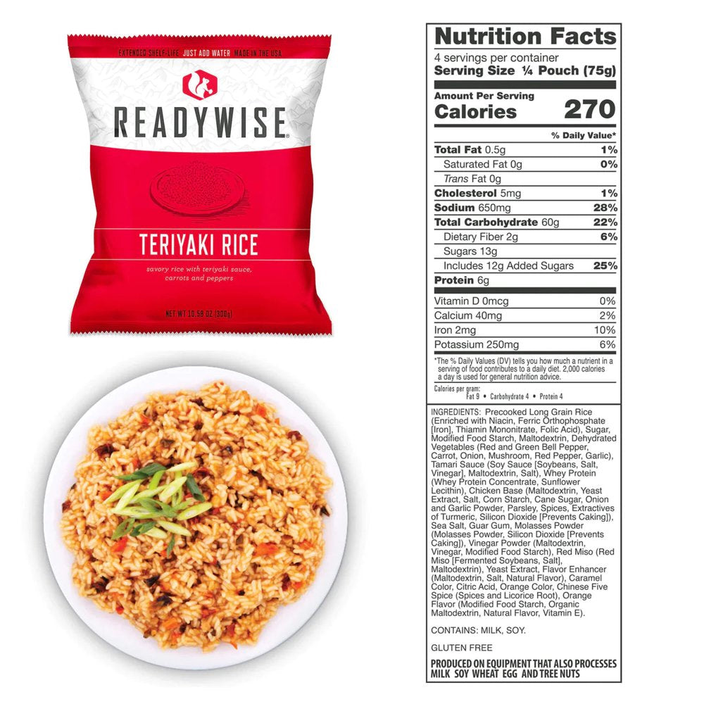 Readywise 100 Serving Emergency Food Supply