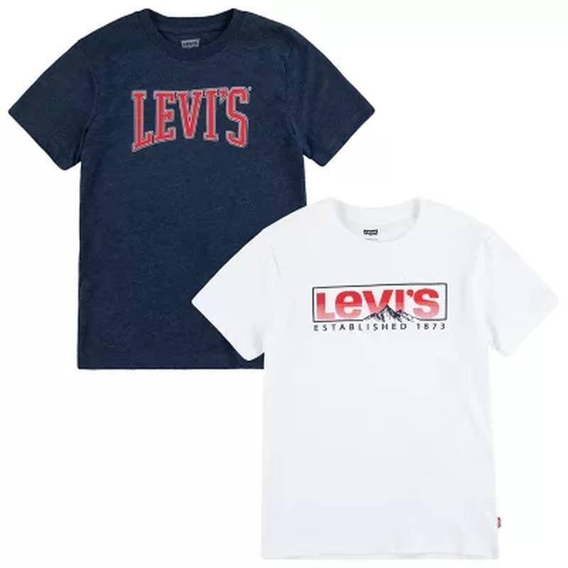 Levi'S Boys' 2 Pack Graphic Tee