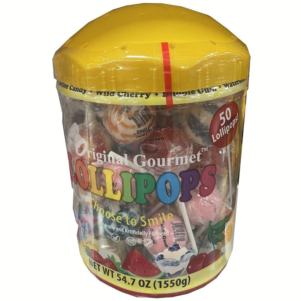 Original Gourmet Lollipops, Variety, 50 Ct Loly Pop