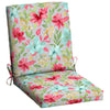 Mainstays 43" X 20" Multi-Color Floral Rectangle Outdoor Chair Cushion, 1 Piece