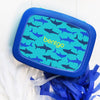 Bentgo Leak-Proof 5-Compartment Lunch Box, Kids Prints, Shark