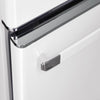 Unique Classic Retro 30" Frost Free 17.7 Cu/Ft Freestanding Bottom Freezer Refrigerator, ENERGY STAR Certified