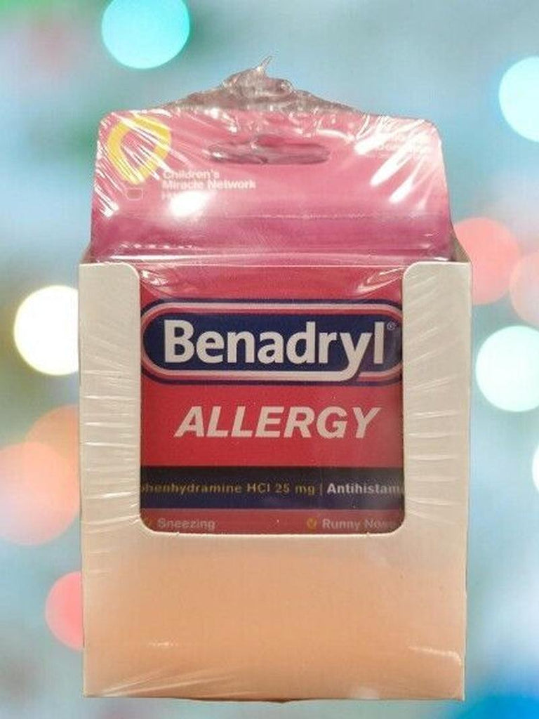 Benadryl Allergy Tablets/25 MG 6 PK/4 CT