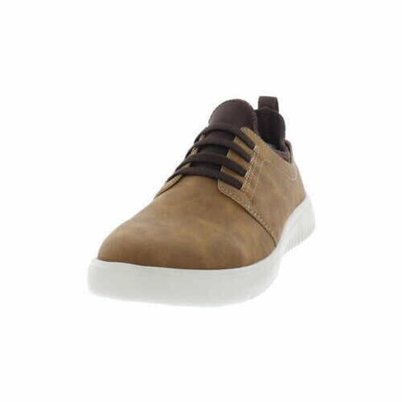 Weatherproof Vintage Men'S Bungee Lace up Sneakers - BROWN - 13 - Free Shipping