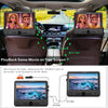 Fangor 10" Dual Screen Portable DVD for Car, Headrest DVD Player with Remote Control and 2 Headrest Bracket, Supports HDMI, USB Port, SD Card Slot,Av in /Out ,Last Memory,Ideal Gift for Kids