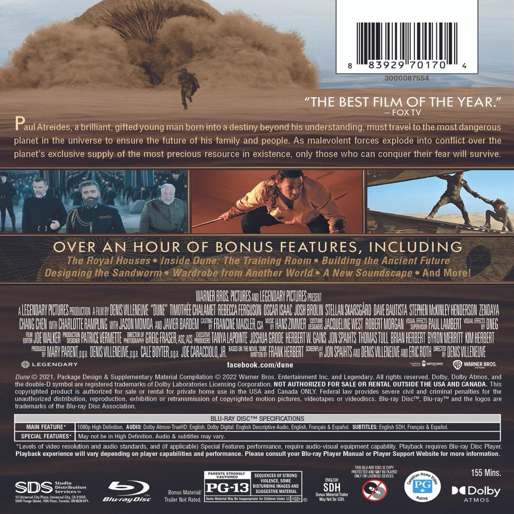 Dune (2021) (Blu-Ray)