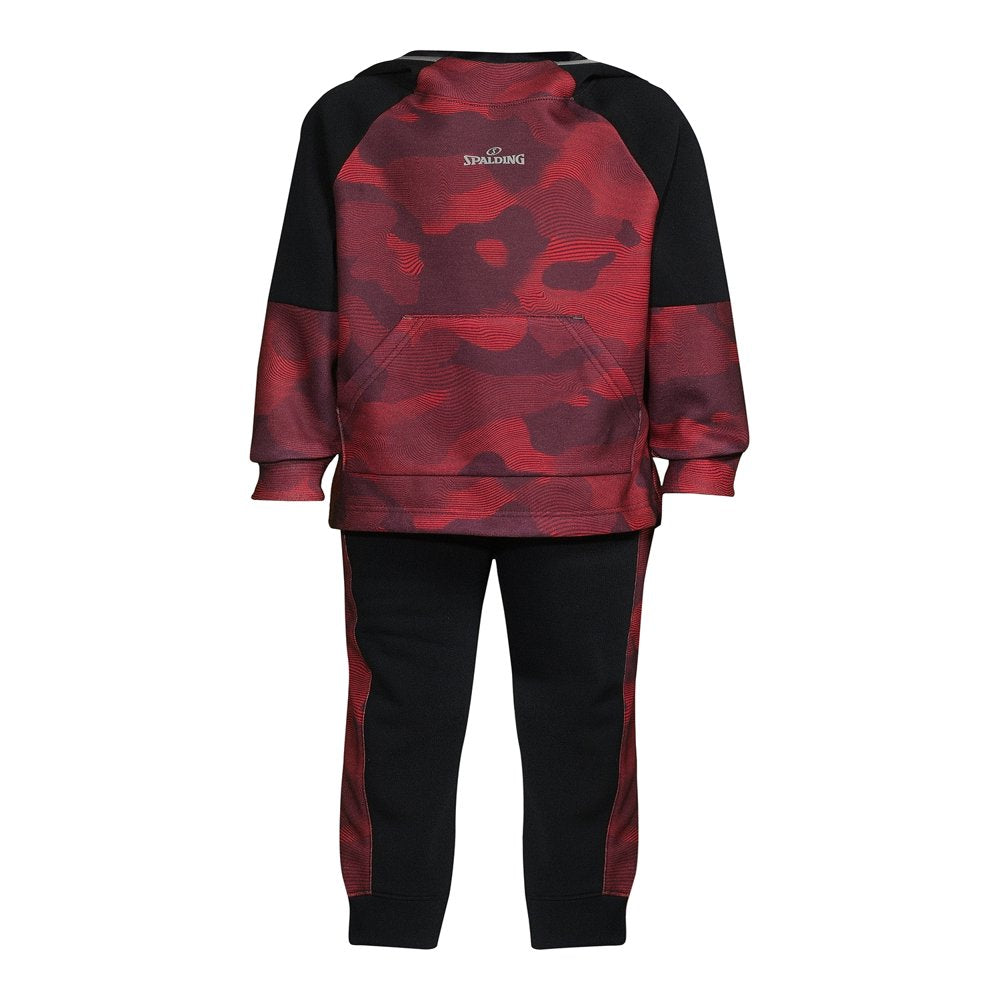 Spalding Boys Camo Fleece Hoodie and Jogger 2-Piece Set, Sizes 4-18 & Husky