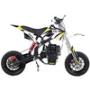 X-Pro Brand New Zephyr 4 Stroke 40Cc Gas Pit Dirt Bike, Mini Bike for Kids, Pull Start 10" Wheels