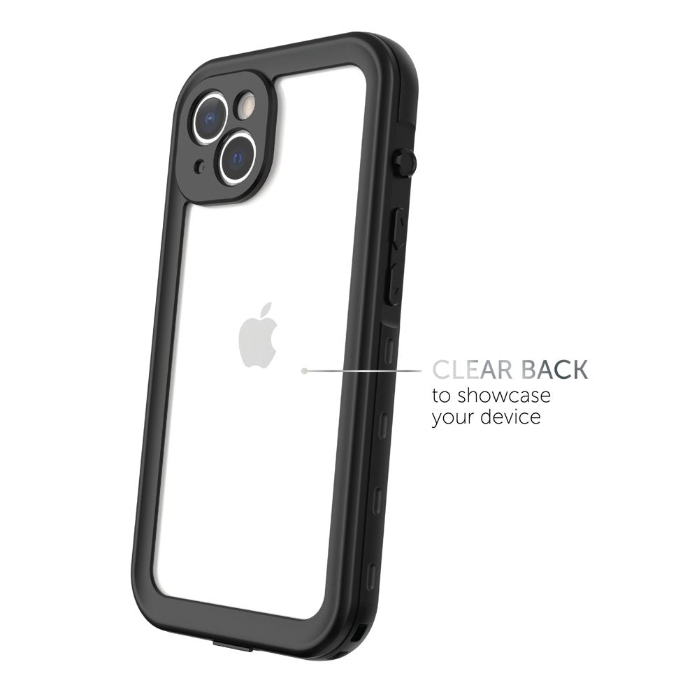 Body Glove Tidal Waterproof Phone Case for Iphone 13 - Black/Clear