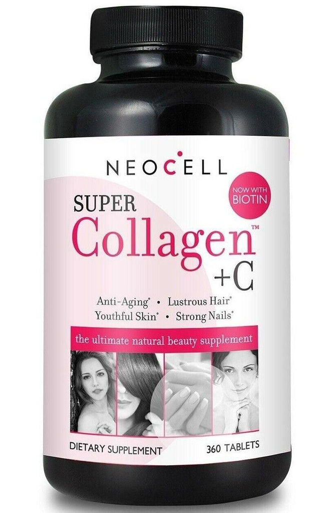 🔥 360 Ct NEOCELL SUPER COLLAGEN + C Biotin, Wrinkles Supports Lean Muscle 🔥