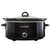 Crock-Pot 7-Quart Manual Slow Cooker, Black