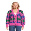 99 Jane Street Women'S V-Neck Cardigan Sweater with Long Sleeves, Midweight, Sizes S-XXXL