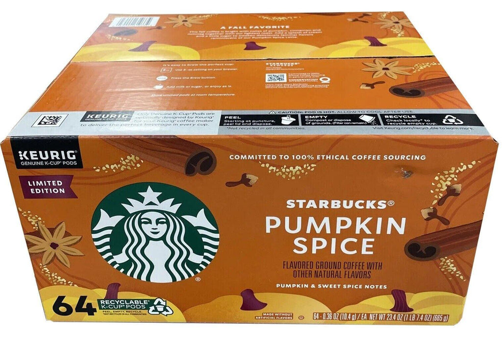 Starbucks Limited Edition Coffee K-Cups Pumpkin Spice (64 Count)