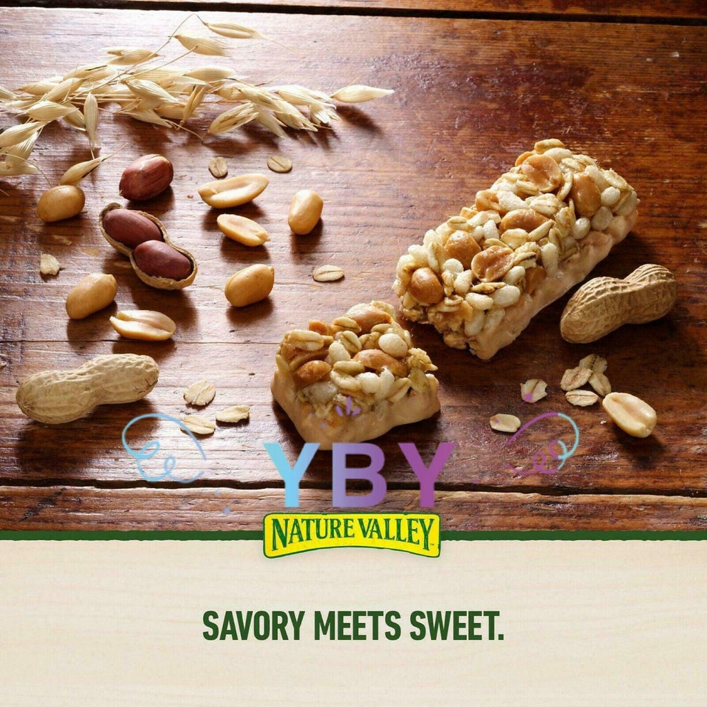 2 Packs Nature Valley Sweet & Salty Nut Peanut Granola Bars 36 Ct 43.2 Oz Each