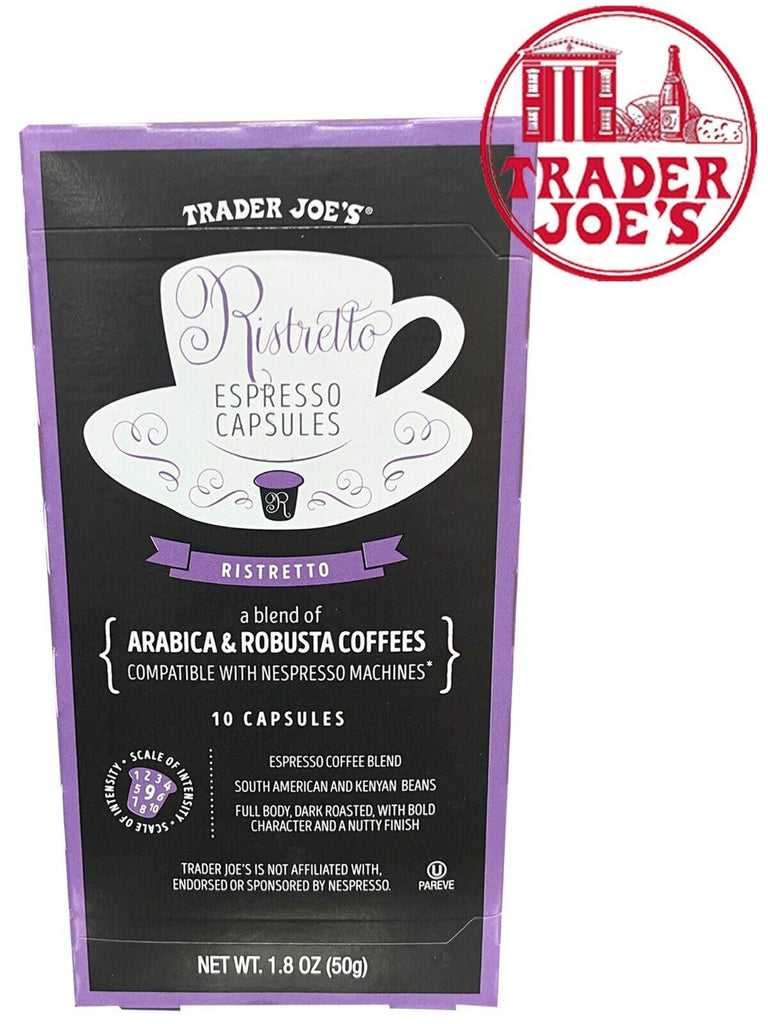 2 Packs Trader Joe'S Ristretto Espresso Capsules - 20 Count Free Shipping!