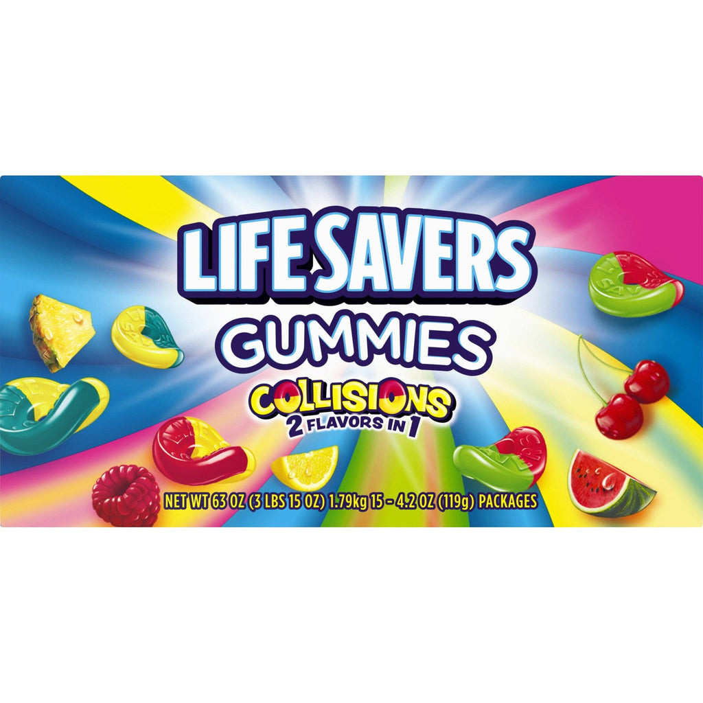 Gummy Candy, Collisions, Share Size, 4.2 Oz, 15-Count