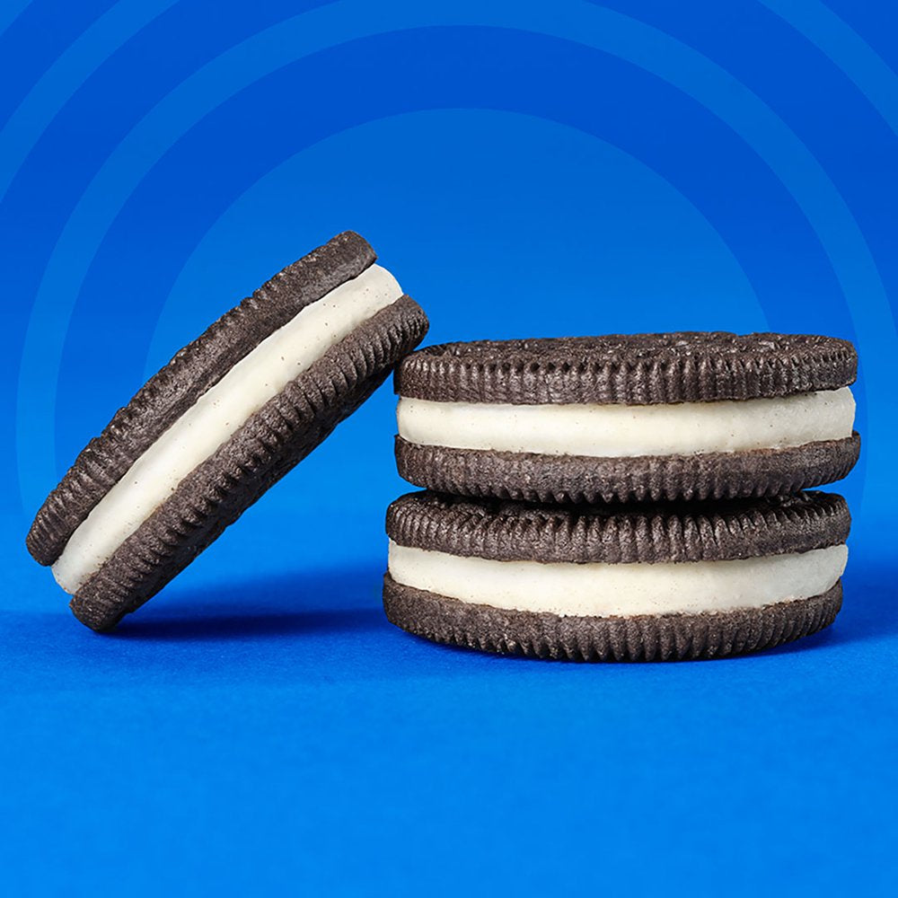 OREO Double Stuf Chocolate Sandwich Cookies, Family Size, 18.71 Oz