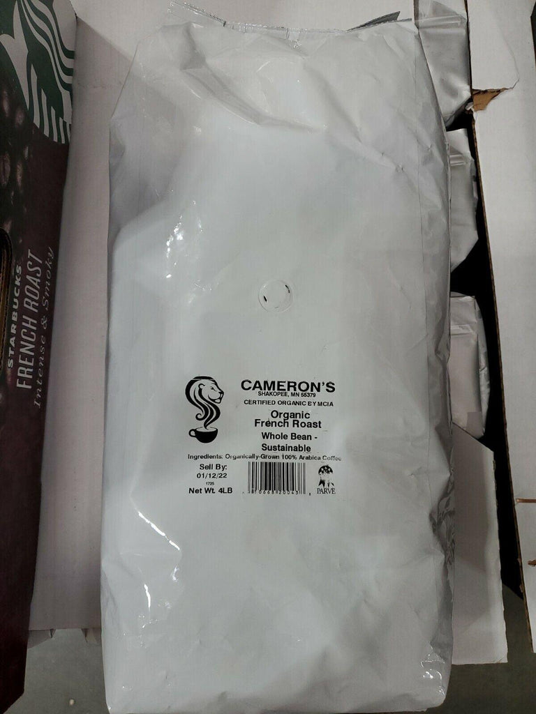 Cameron'S Coffee Organic French Roast 4 Lb