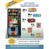 Selectivend Advantage plus ADA Compliant Combo Vending Machine, 29 Selections