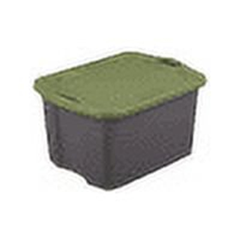 Sterilite 17.5 Gal. EZ Carry Plastic, Flat Gray/Sage Legume