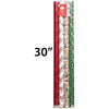 Festive Fireside Multi-Pack Premium Wrapping Paper, Christmas, 30", 120 Sq Ft, by Holiday Time