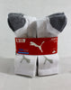 New 8 Pair Puma Men'S Coolmax Moisture Wicking Crew Socks Fits 6-12 White/Black