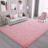 Noahas Soft Fluffy Area Rug for Living Room Bedroom Shaggy Accent Carpets for Kids Girls Rooms Pink, 5 X 8 Feet