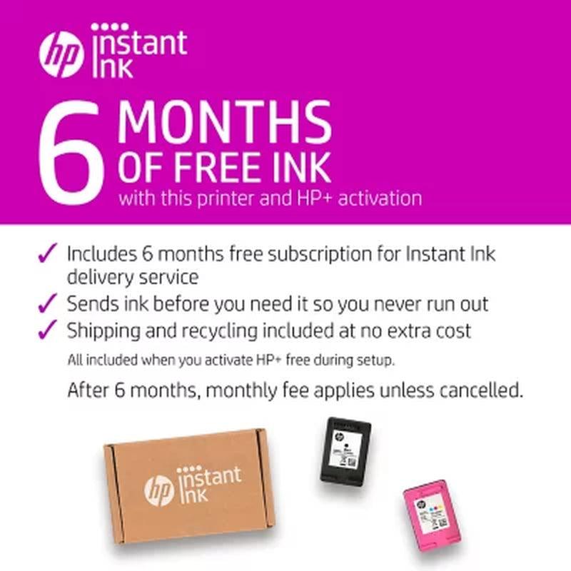 HP Deskjet 4158E All-In-One Wireless Color Inkjet Printer – 6 Months Free Instant Ink with HP+