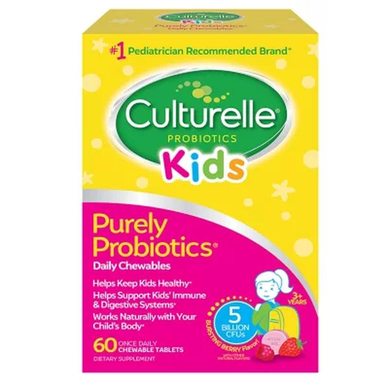 Culturelle Kids Purely Probiotic Daily Chewables (60 Ct.)