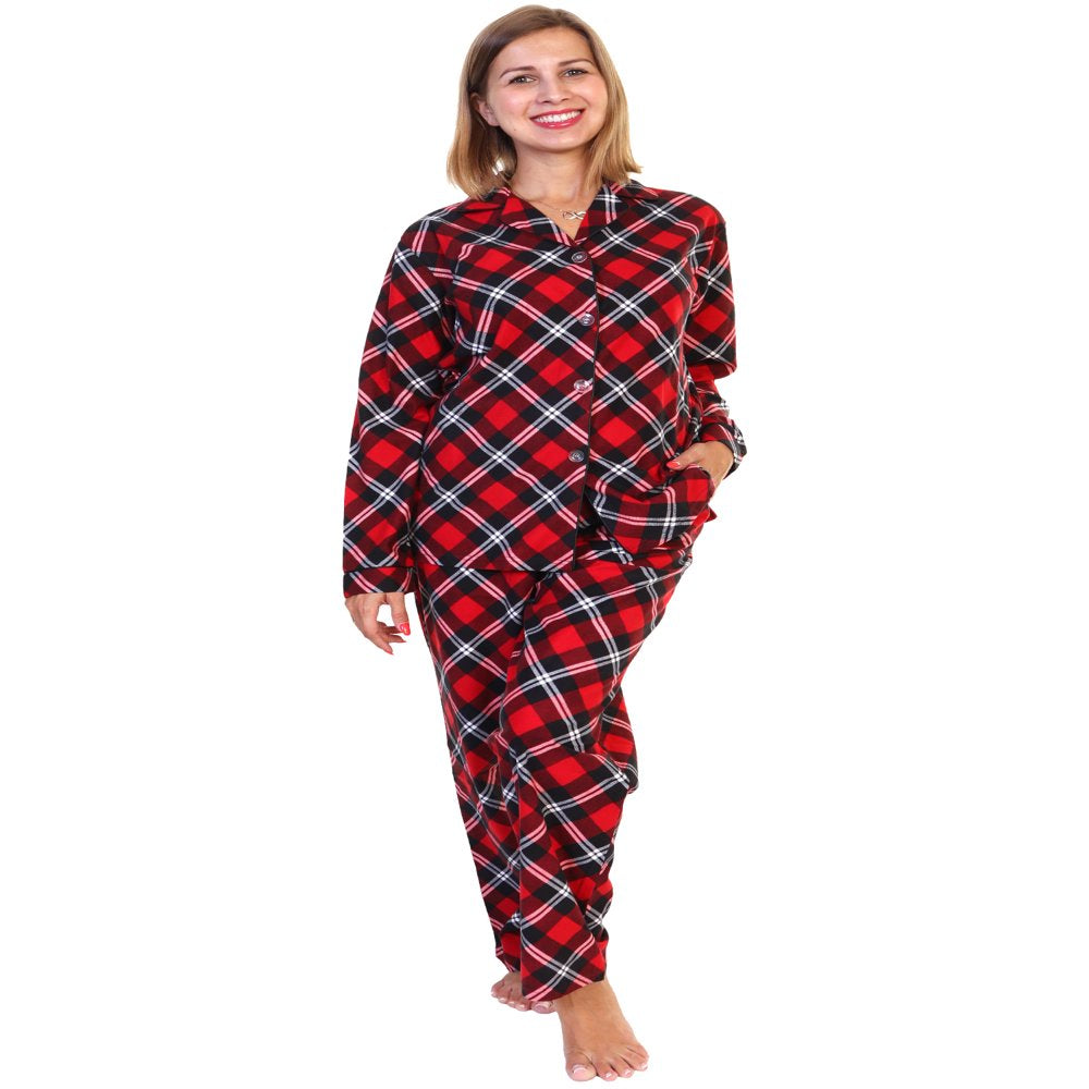 Angelina COZY Flannel Pajama Set (1-Pack)