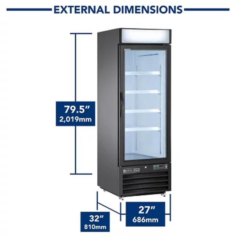 Maxx X-Series Merchandiser Refrigerator with Glass Door (23 Cu. Ft.)