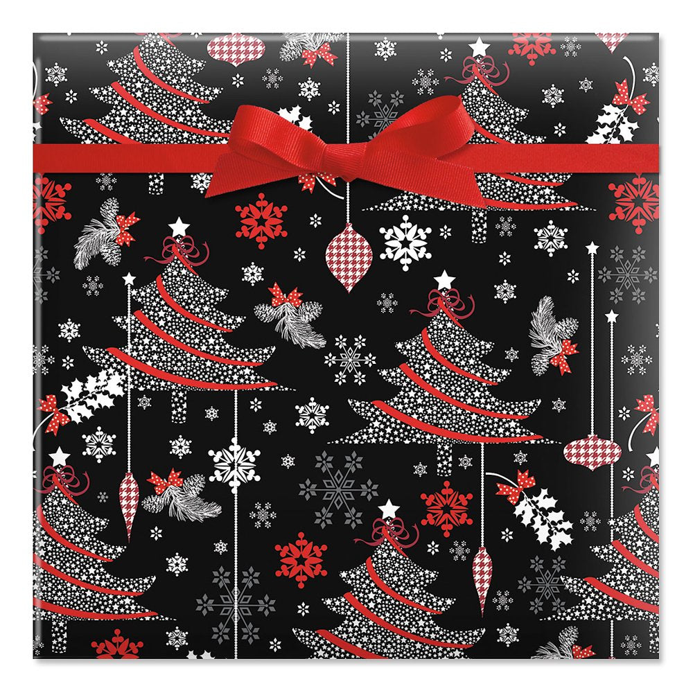 Current Multi-Color Decked Out Decor Jumbo Rolled Christmas Heavyweight Tear Resistant Gift Wrap Paper, 67 Sq Ft.