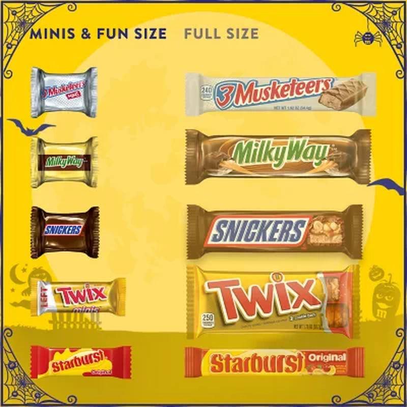 Milky Way, Snickers, Twix, Starburst & More Bulk Halloween Candy (450 Ct.)