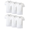 Hanes Best 6-Pack V-Neck T-Shirt (Assorted Colors)