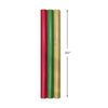 Hallmark Foil Holiday Wrapping Paper with Cut Lines on Reverse (3 Rolls: 60 Sq. Ft. Ttl) Solid Red, Green, Gold