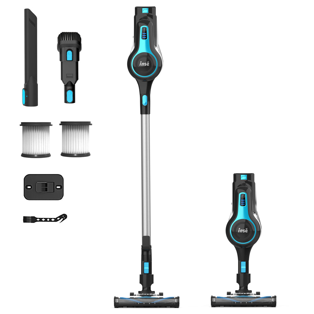 INSE N6 Cordless Vacuum for Hardwood Floors Stick HEPA Vac