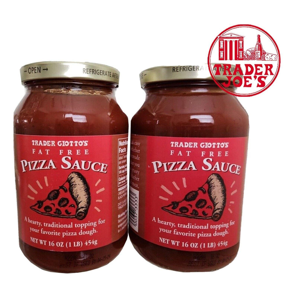 2 Packs Trader Joe'S Pizza Sauce 16 Oz