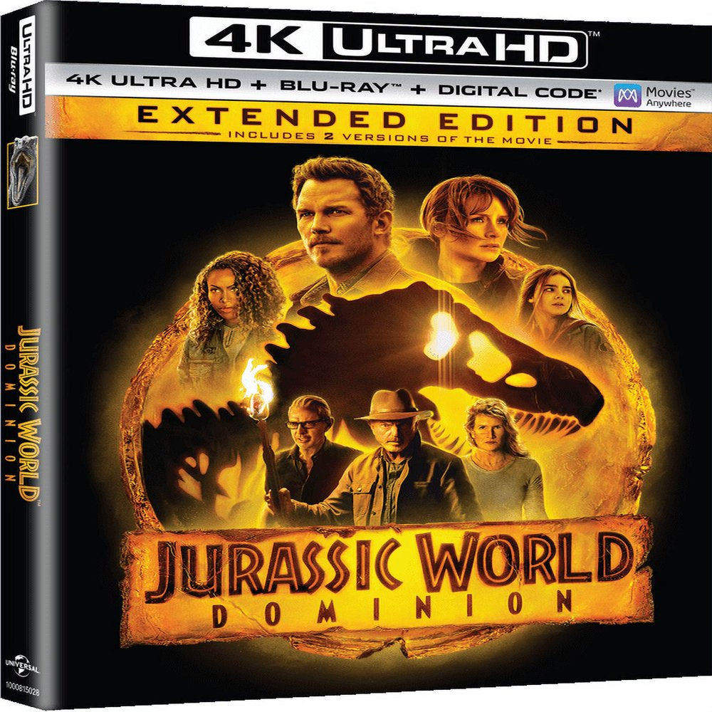 Jurassic World Dominion (4K Ultra HD + Blu-Ray + Digital Copy)