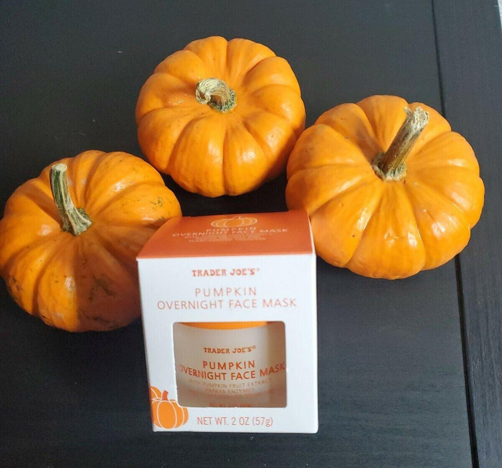 🎃Trader Joe'S Pumpkin Overnight Face Mask NET WT 2 Oz🎃