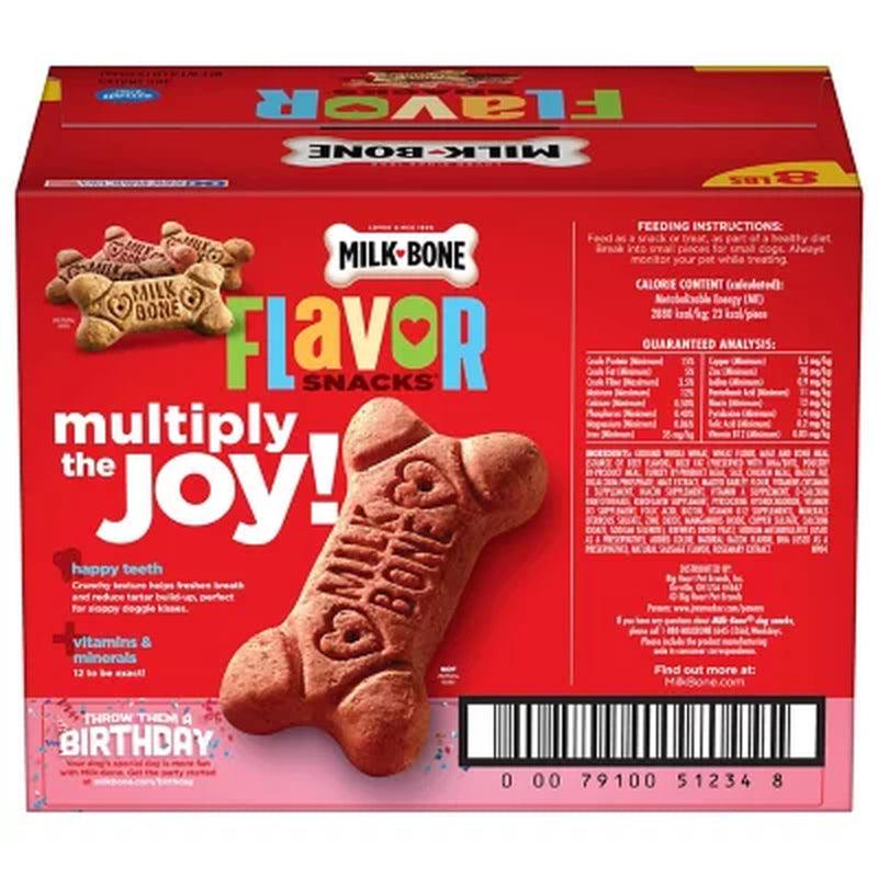 Milk-Bone Flavor Snacks Small Crunchy Dog Biscuits (128 Oz.)