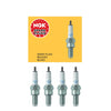 NGK Standard Spark Plug Set 4PCS 1988-2017 for Kawasaki Suzuki Yamaha 4548 CR9EK