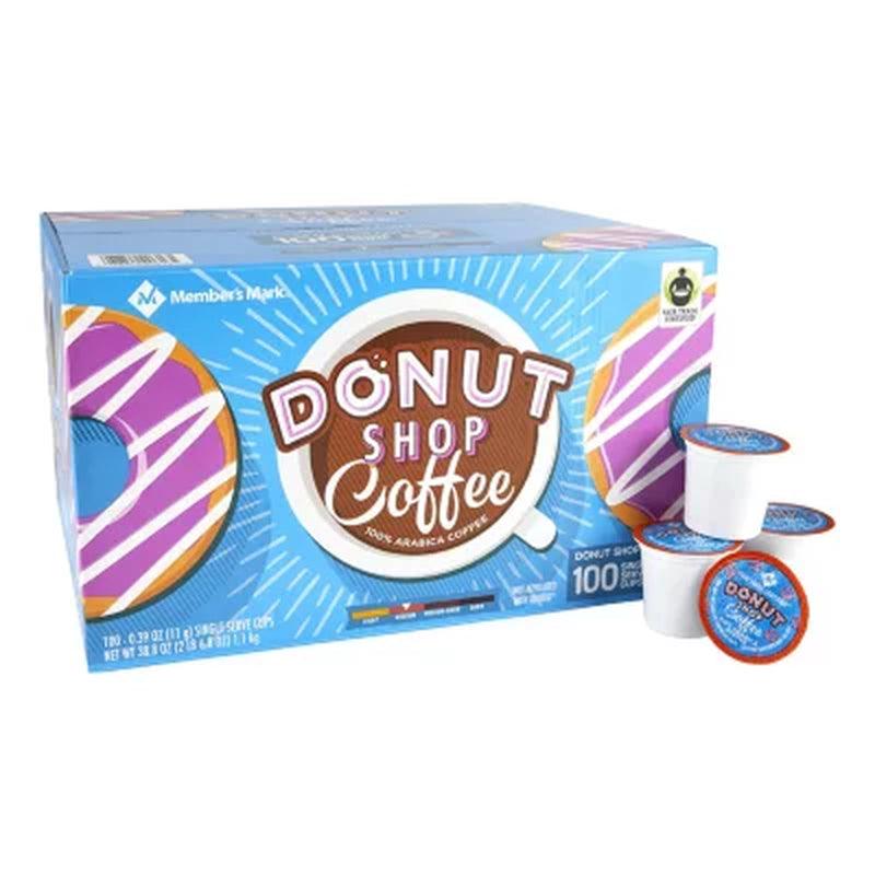 Member’S Mark Single Serve Coffee Cups, Donut Shop (100 Ct.)