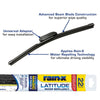 Rain-X Latitude Water Repellency 22" 2-In-1 Windshield Wiper Blade