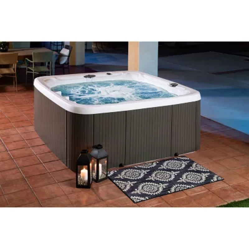 Lifesmart LS700DX 7-Person 90-Jet 230V Spa with Waterfall