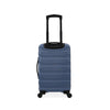 Protege 1 Piece 20" Hard Side Carry-On ABS Luggage with 2 Packing Cubes Blue