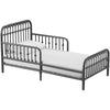 Monarch Hill Ivy Metal Toddler Bed, Graphite Gray