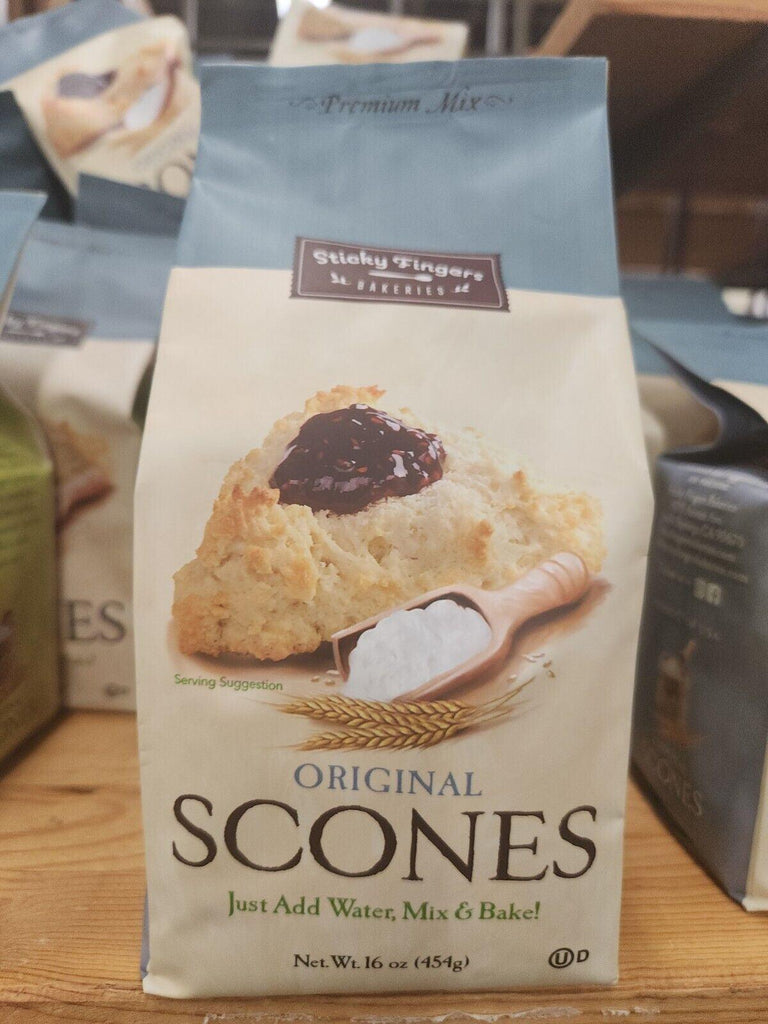 Sticky Fingers Bakeries Original Scones Mix Just Add Water Scone M...